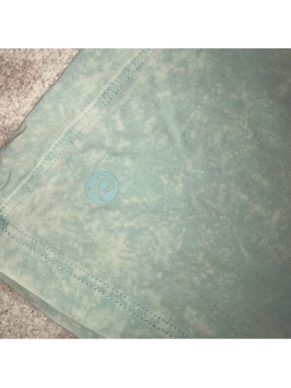 Lululemon All Yours Tank cloudy wash artic green 10